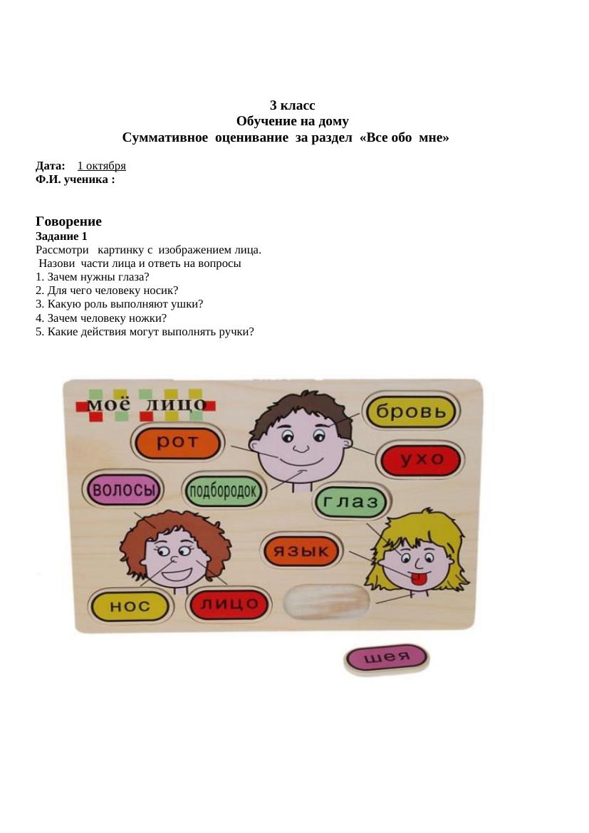 СОР и СОЧ ОБУЧЕНИЕ НА ДОМУ 3 класс